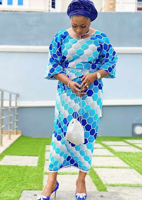 Iro and blouse styles Latest Iro and Blouse Styles With Lace and Ankara