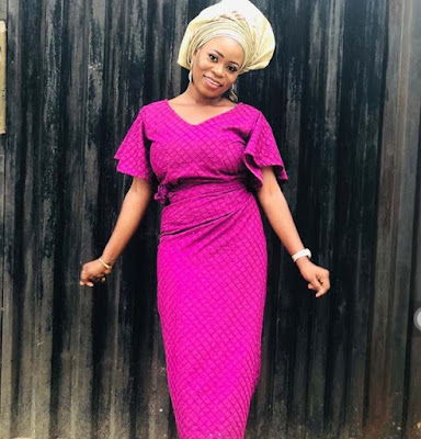 Iro and buba style Latest Iro and Blouse Styles With Lace and Ankara