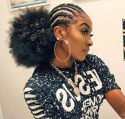 All back Ghana weaving styles Latest All Back Ghana Weaving Styles