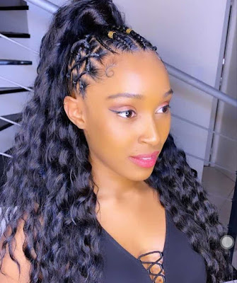 All back Ghana weaving styles Latest All Back Ghana Weaving Styles