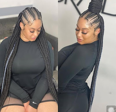 All!back Ghana weaving Latest All Back Ghana Weaving Styles