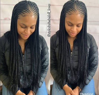 All back Ghana weaving styles Latest All Back Ghana Weaving Styles