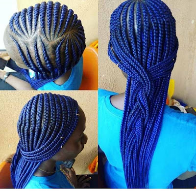 All back Ghana weaving styles Latest All Back Ghana Weaving Styles