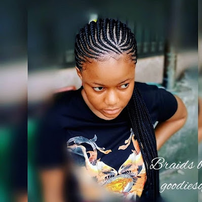 All back Ghana weaving styles Latest All Back Ghana Weaving Styles