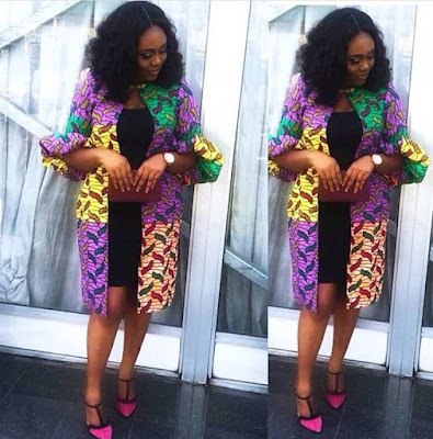Ankara Kimono styles Latest Ankara Kimono Styles