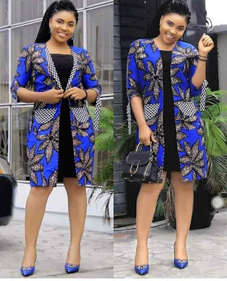 Ankara kimono styles Latest Ankara Kimono Styles