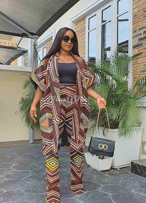 Ankara kimono styles Latest Ankara Kimono Styles