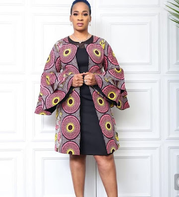 Ankara kimono styles Latest Ankara Kimono Styles