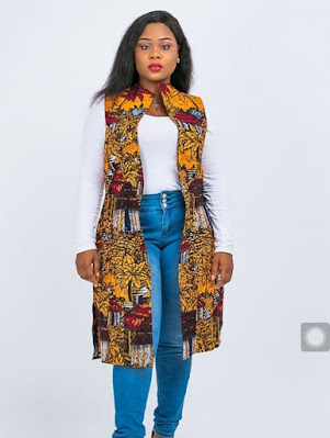 Ankara kimono styles Latest Ankara Kimono Styles