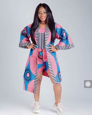 Ankara kimono styles Latest Ankara Kimono Styles