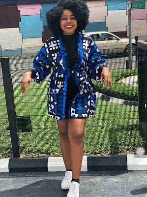 Ankara kimono styles Latest Ankara Kimono Styles