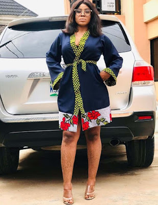 Ankara kimono styles Latest Ankara Kimono Styles