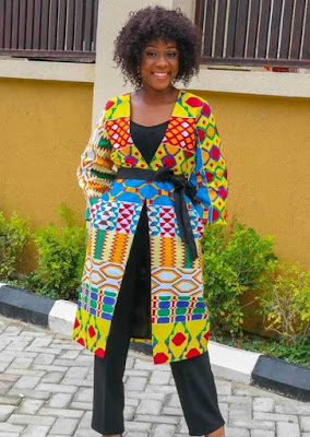 Ankara kimono styles Latest Ankara Kimono Styles