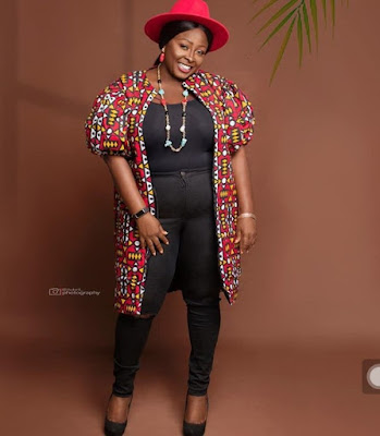 Ankara kimono styles Latest Ankara Kimono Styles