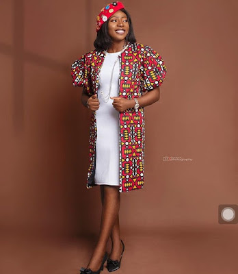 Ankara Kimono styles Latest Ankara Kimono Styles