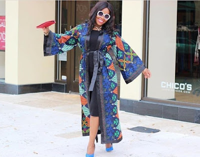 Ankara kimono styles Latest Ankara Kimono Styles