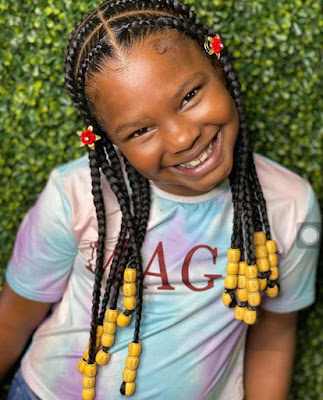 Braiding Styles for Little Girls with Beads