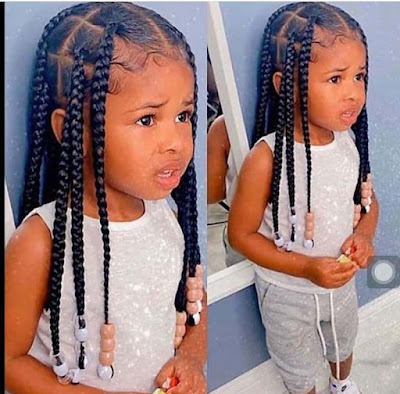 Braiding Styles for Little Girls with Beads