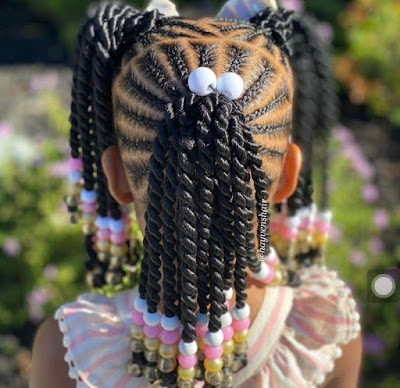 Braiding Styles for Little Girls with Beads