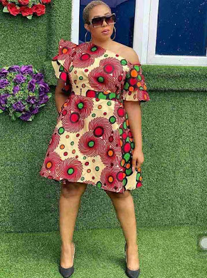 Ankara short gown styles Latest Ankara Short Gown Styles