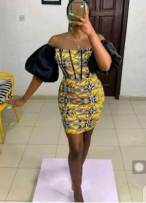 Ankara short gown styles Latest Ankara Short Gown Styles