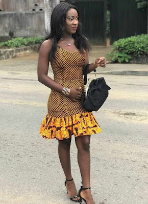 Ankara short gown styles Latest Ankara Short Gown Styles
