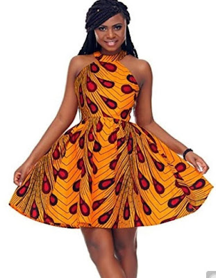 Ankara short gown styles Latest Ankara Short Gown Styles