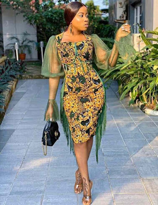 Ankara short gown styles Latest Ankara Short Gown Styles