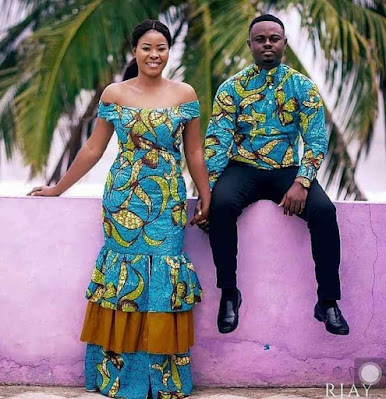 Ankara styles for couples Latest Ankara Styles for Couples