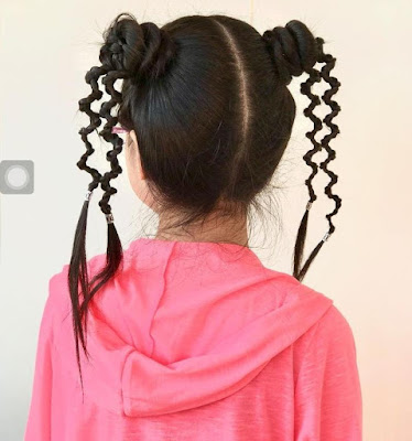 Corkscrew braids Stunning Corkscrew Braids for Ladies