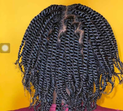 Corkscrew braids Stunning Corkscrew Braids for Ladies