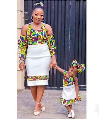 mother and daughter Ankara Styles Latest Mother and Daughter Ankara Styles