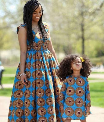 mother and daughter Ankara Styles Latest Mother and Daughter Ankara Styles