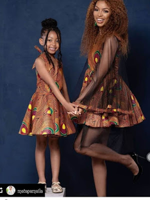 mother and daughter Ankara Styles Latest Mother and Daughter Ankara Styles