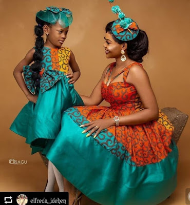 mother and daughter Ankara Styles Latest Mother and Daughter Ankara Styles