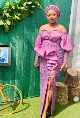 Onion colour lace Onion Colour Asoebi Lace Styles