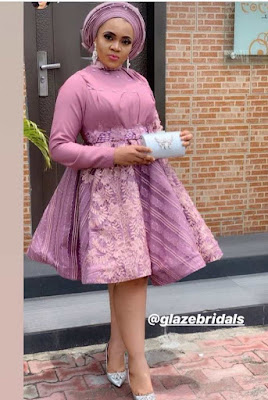 Onion colour lace Onion Colour Asoebi Lace Styles