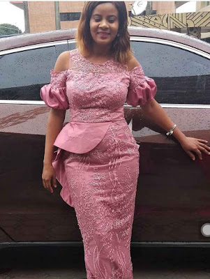 Onion colour lace Onion Colour Asoebi Lace Styles