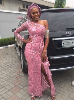 Onion colour lace Onion Colour Asoebi Lace Styles