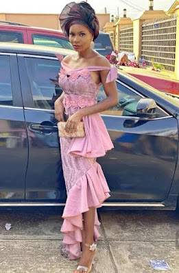 Onion colour lace Onion Colour Asoebi Lace Styles