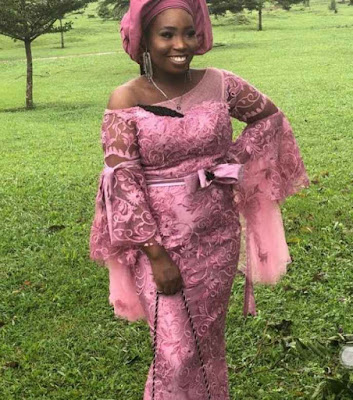 Onion colour lace Onion Colour Asoebi Lace Styles