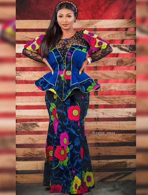 Ankara peplum tops Latest Ankara Peplum Tops for Ladies