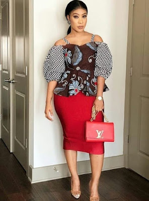 Ankara peplum tops Latest Ankara Peplum Tops for Ladies