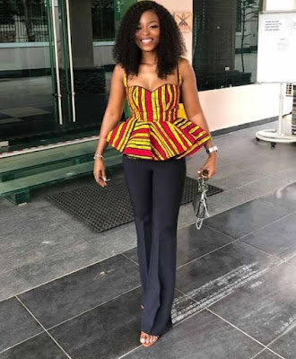 Ankara peplum tops Latest Ankara Peplum Tops for Ladies