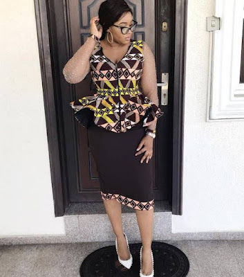 Ankara peplum tops Latest Ankara Peplum Tops for Ladies