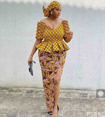 Ankara peplum tops Latest Ankara Peplum Tops for Ladies