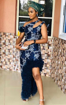 Nigerian Lace styles Latest Nigerian Lace Styles