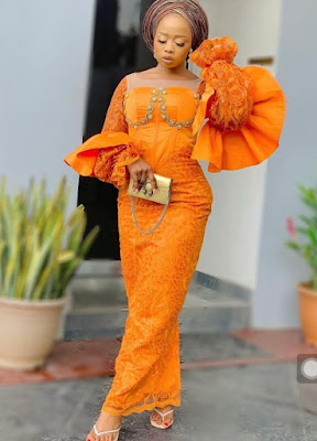 Nigerian Lace styles Latest Nigerian Lace Styles