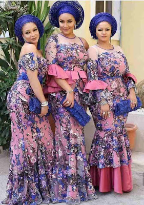 Nigerian Lace styles Latest Nigerian Lace Styles