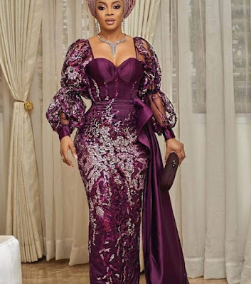Nigerian lace styles Latest Nigerian Lace Styles